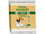 HOMEPET Пеленки впитывающие гелевые 60*90см (20шт)