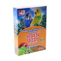 7 зерен Корм для волнистых попугаев с фруктами 500 гр