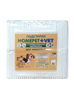 HomePet Vet Пеленки впитывающие гелевые 60*90см (60шт)