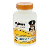 Юнитабс д/с Мульти-витамины ИммуноКомплекс с Q10 д/крупных пород 100 табл.