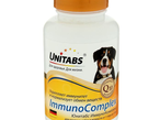 Юнитабс д/с Мульти-витамины ИммуноКомплекс с Q10 д/крупных пород 100 табл.
