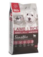 Blitz Lamb & Rice Small Breeds Adult 7 кг