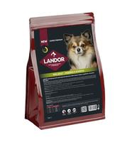 Ландор Корм для собак мелких пород Индейка с ягненком 1 кг