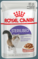 Royal Canin Стерилайзд в соусе, 0.085 кг