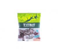 TitBit для кошек Лакомый кусочек Хрустящие подушечки с паштетом из утки 30гр
