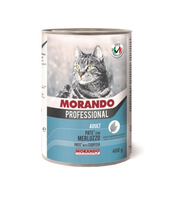 Morando Professional Конс. для кошек Треска, паштет (ж/б) 0,4 кг