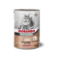 Morando Professional Конс. для кошек Кролик, паштет (ж/б) 0,4 кг