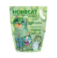 HOMECAT Наполнитель Яблоко силикагелевый 3,6 л