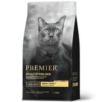 Premier Корм для кошек стерилизованных Свежее мясо индейки 0,4 кг