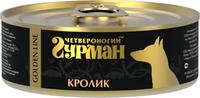 ЧГ Золотая линия кролик в желе д/с 0,1 кг